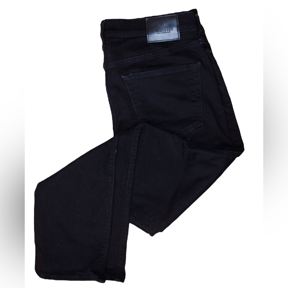 36x32 Black Hollister Slim Straight jeans